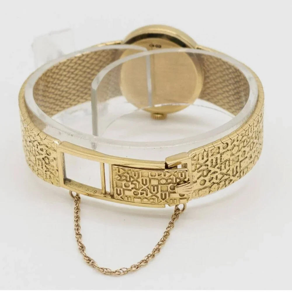 MUST SEE LADIES ROLEX Champagne 28mm Cellini 18k Gold Watch - Picture 3 of 5